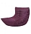 Бескаркасное кресло Cocoon Chair Purple (фиолетовый) заказать у производителя Папа Пуф недорого